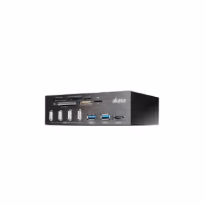 Akasa InterConnect Pro 5.25in Internal Multi-Card Reader AK-HC-05BKV2