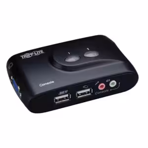 Tripp Lite B004-VUA2-K-R 2-Port USB KVM Switch with Audio
