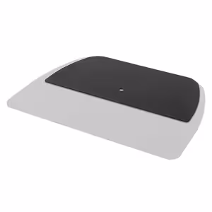 B-Tech BT4002-SPC/B Single 50mm Pole Cover Plate for Floor Stand Bases