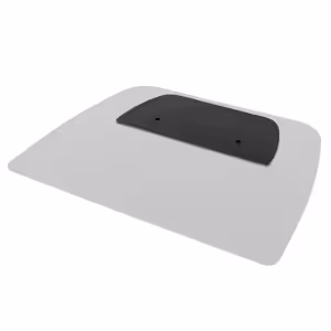 B-Tech BT4002-TPC/B Cover Plate for Dual 50mm Poles and Floor Stand Bases