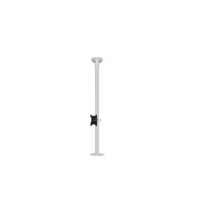 B-Tech BT5962-FD100/W VESA 100 & Dome CCTV Ceiling Mount 1m White