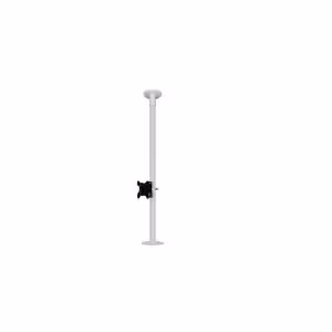 B-TECH BT5963-FD100/W CCTV Ceiling Mount for VESA 100 Tilt Screen & Dome Camera 1m