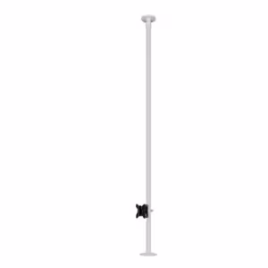 B-TECH BT5963-FD200/W CCTV Ceiling Mount VESA 100 Tilt Screen & Dome Camera, 2m