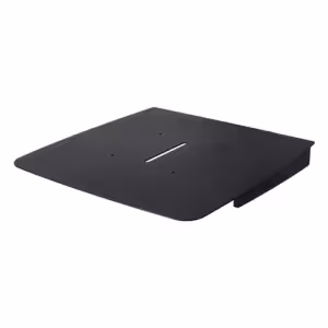 B-TECH BT7033/B Small Steel AV Accessory Shelf for Collar Mounting 300 x 300mm