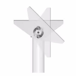 B-TECH BT7808 Ceiling or Wall Mount with Tilt White