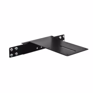 B-Tech BT7864 Video Conferencing Camera Shelf for Twin Pole Collar Mounting Black