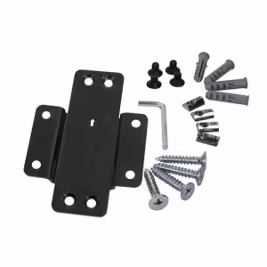 B-Tech BT8390-WFK2/B Rail Mounting Bracket for BT8390 Rails 19mm