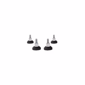 B-Tech BT856-FEET/B Levelling Feet for BT856X Designer Trolleys 4pcs