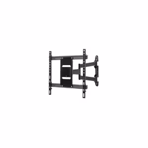 B-TECH BTV513/B Ultra-Slim Double Arm Wall Mount VESA 400 x 400