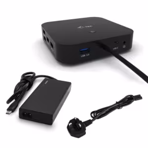 I-Tec USB-C Dual Docking Station C31DUALDPDOCKPD65WUK 65W PD