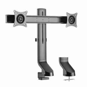 Tripp Lite TLDM0016 Dual Monitor Arm 17" to 27" Height Adjustable Desk Clamp & Grommet