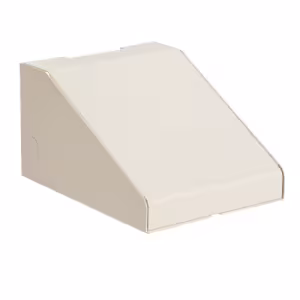 Tripp Lite Universal Wireless Access Point Wall Bracket with Cover, Right Angle White Steel
