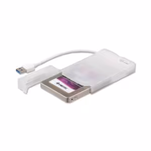 I-Tec MySafe USB 3.0 Easy 2.5 Inch SATA External Adapter Enclosure White MYSAFEU314