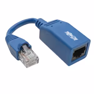 Tripp Lite Cisco Console Rollover RJ45 M/F Cable Adapter Blue 5 in N034-05N-BL