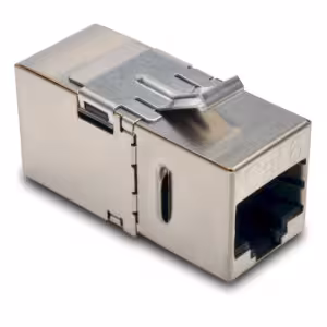 Tripp Lite TLCBL0365 Cat6 Shielded In-Line Snap-In Coupler 90-Degree