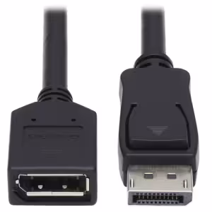 Tripp Lite 15ft DisplayPort Extension Cable Latch 4K 60Hz HDCP 2.2 (M/F) P579-015 TLCBL0726