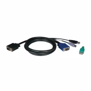 Tripp Lite NetController 10ft USB/PS2 Combo KVM Cable Kit B040/B042 P780-010