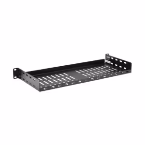 Tripp Lite SmartRack 1U Vented Cantilever Fixed Steel Rack Shelf 7in Deep TLRAA0040