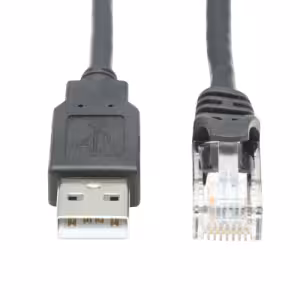 Tripp Lite USB-A to RJ45 Rollover Console Cable Cisco Compatible 10 ft U009-010-RJ45-X