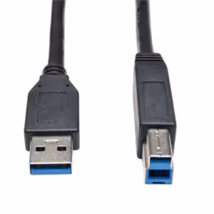 Tripp Lite USB 3.0 SuperSpeed A-B Device Cable 15ft Black U322-015-BK