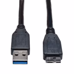 Tripp Lite USB 3.0 SuperSpeed A to Micro-B Cable Black 1.83m U326-006-BK