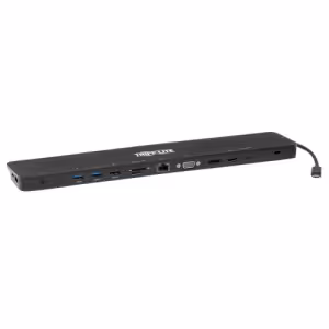Tripp Lite USB-C Triple Display 4K HDMI DP VGA Docking Station 100W TLDS0021