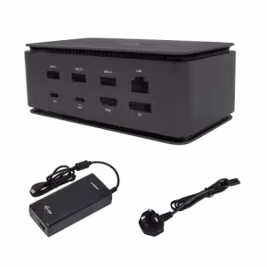I-Tec USB4 Dual 4K HDMI DisplayPort 80W PD Docking Station ITEC516N