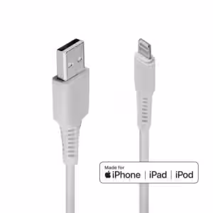 0.5m USB to Lightning Cable, White