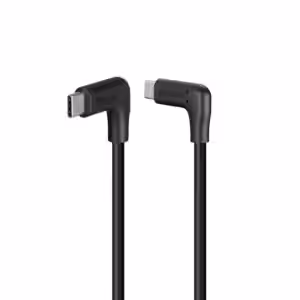 1.5m USB 3.2 Right-Angled USB-C to Right-Angled USB-C Cable, 10Gbps, 4K60, 60W PD
