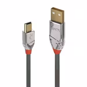 0.5m USB 2.0 Type A to Mini-B Cable, Cromo Line
