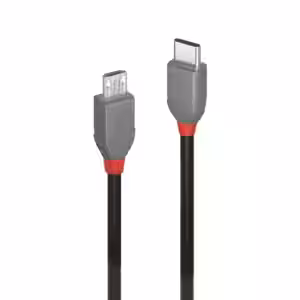 Lindy Anthra Line 3m USB 2.0 Type C to Micro-B Cable 5V