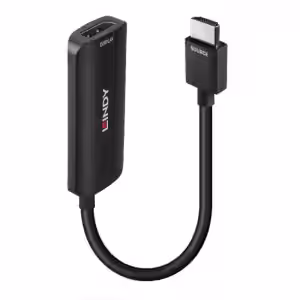 LINDY 38329 HDMI to DisplayPort 1.4 Converter 8K60 4K120 HDR