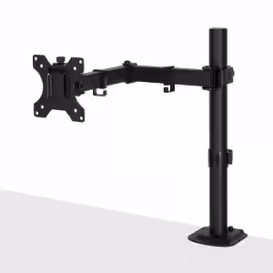 LINDY Single Adjustable Display Mount 40710 VESA 75/100 C-Clamp