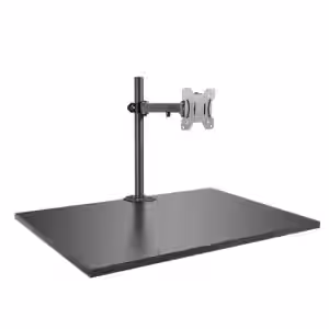 LINDY 40657 Single Display Monitor Bracket with Pole and Desk Clamp