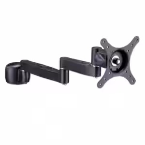 Lindy Modular Desktop Mounting System Adjustable LCD Arm, Black (40958)