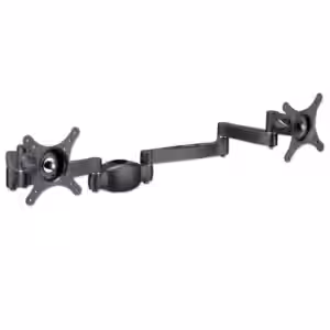 LINDY Black Modular System Dual Adjustable LCD Arms 40959 12kg