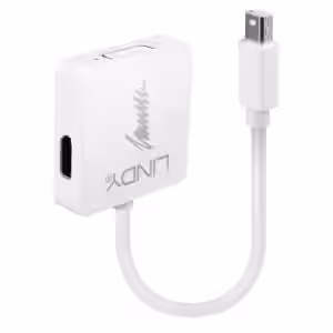 LINDY Mini DisplayPort 1.2 to DisplayPort, HDMI & DVI 4K Converter 41039