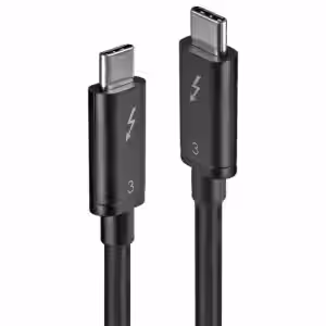LINDY 2m Thunderbolt 3 Passive Cable 20V 100W 20Gbps