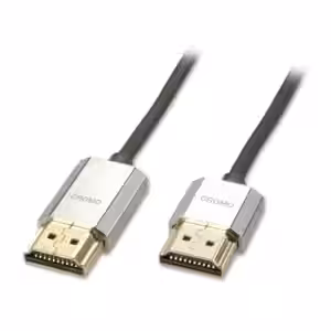 LINDY CROMO Slim 3m High Speed HDMI Cable with Ethernet 4K