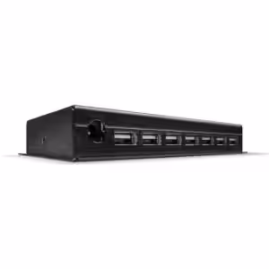 LINDY 42794 7 Port USB 2.0 Metal Industrial Hub