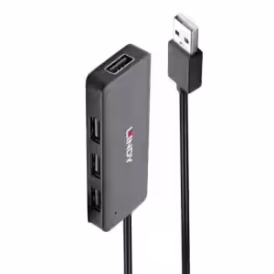 LINDY 42986 4 Port USB 2.0 Hub Bus-Powered 480Mbps