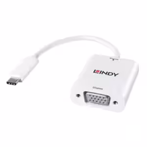 LINDY 43242 USB Type C to VGA Converter 1920x1200 60Hz