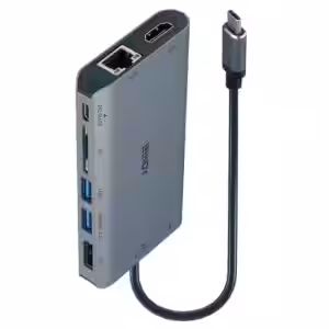 Lindy DST-Mini XT USB-C Laptop Docking Station 4K HDMI DP 100W PD