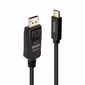LINDY 43501 2m USB Type C to DisplayPort 4K60 HDR Adapter Cable