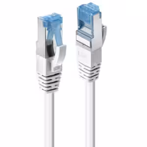 LINDY 47195 3m White CAT6a S/FTP LSZH Snagless Gigabit Ethernet Cable