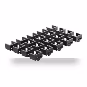 LINDY RJ45 Port Blocker Locks Black 20 Pack