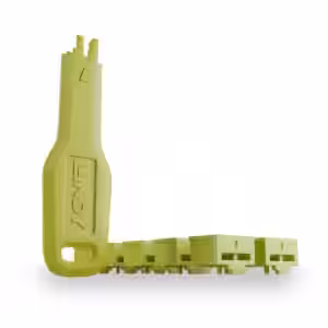 LINDY RJ45 Port Blocker Kit Green (1 Key & 10 Locks)