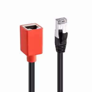 LINDY 60189 Cat6A S/FTP RJ-45 Break-Away Cable 0.2m