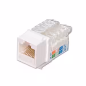 LINDY 60368 CAT6 RJ45 Toolless Keystone Jack White
