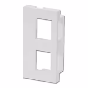 LINDY Dual Snap-in Block for 15mm x 20mm Keystones 4 Pack
